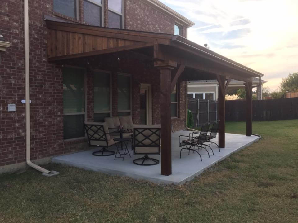 deck cover over chairs