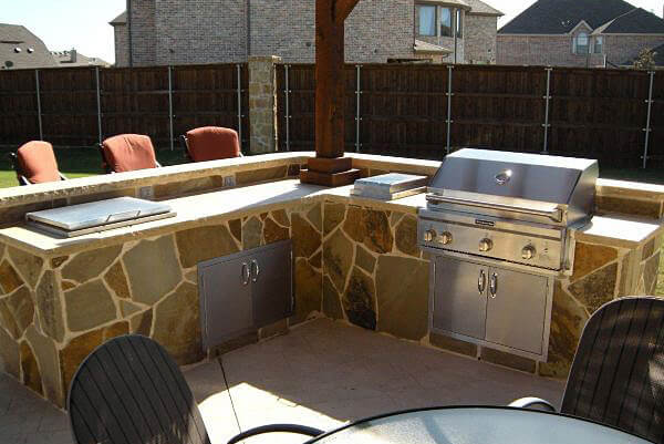 patio kitchen